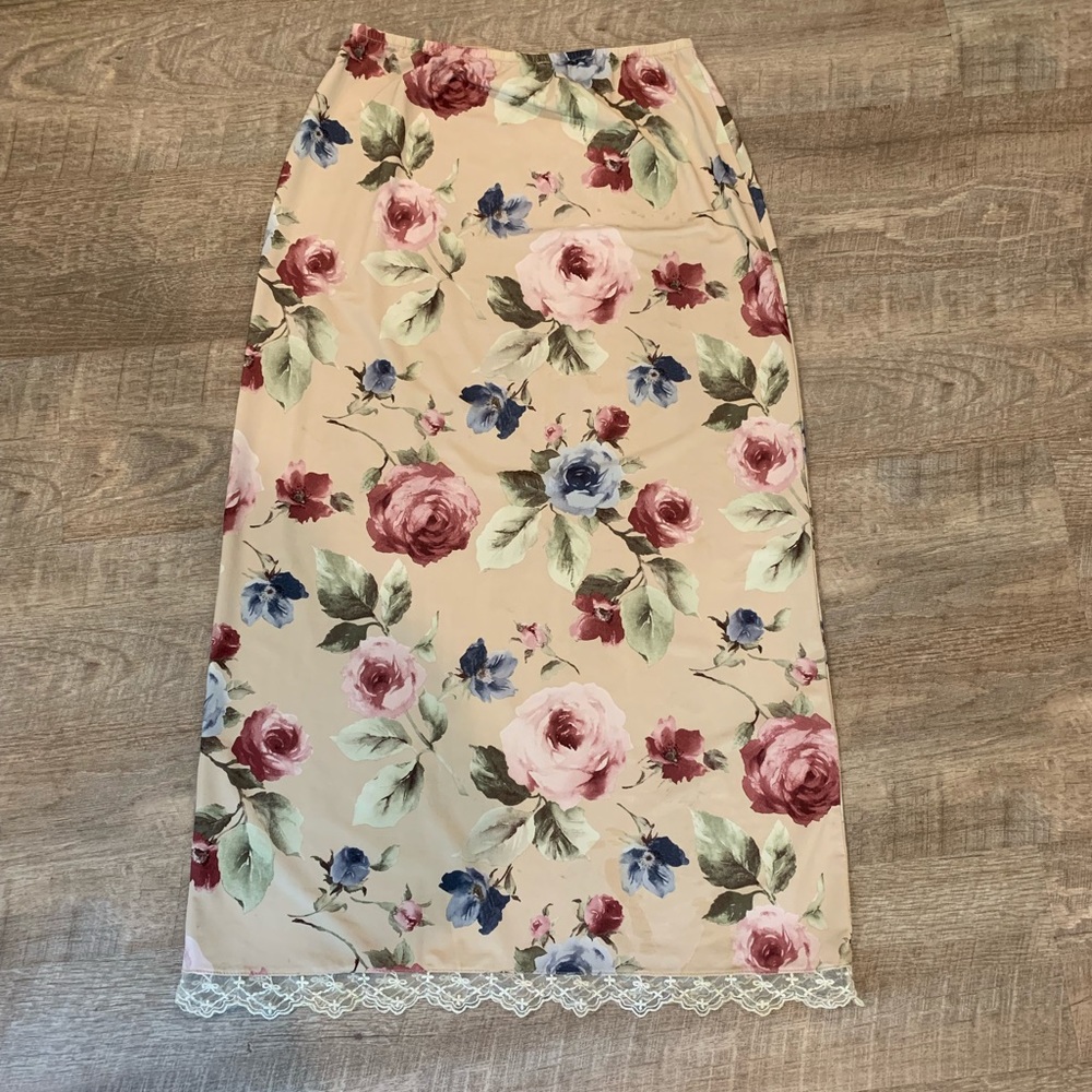 Vintage Floral Skirt